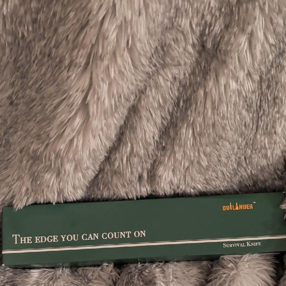 Outlander Green Survival Knife